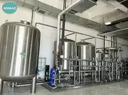 Sistema de agua farmacéutica de 6000L en el Sudeste Asiático