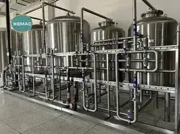 Sistema de agua farmacéutica de 6000L en el Sudeste Asiático
