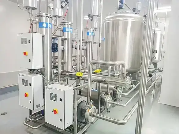 Sistema de agua purificada (Generación de agua purificada)