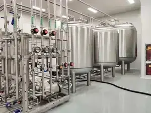 Sistema de agua para inyección (Generación de agua para inyección)