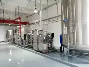 Sistema de agua para inyección (Generación de agua para inyección)