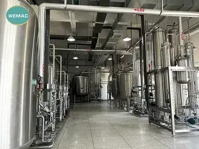 Sistema de agua farmacéutica de 6000L en el Sudeste Asiático