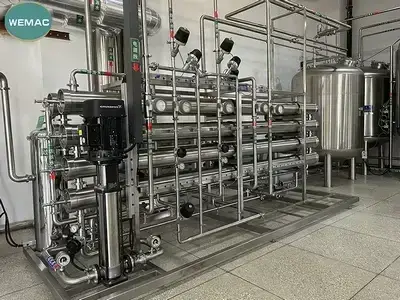 Sistema de agua farmacéutica de 6000L en el Sudeste Asiático