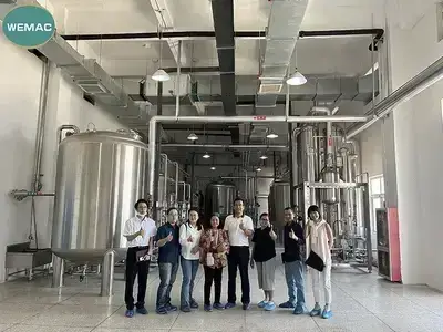 Sistema de agua farmacéutica de 6000L en el Sudeste Asiático