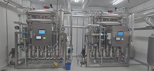 Sistema de generación y almacenamiento de agua para inyección entregado a una empresa farmacéutica de Tailandia