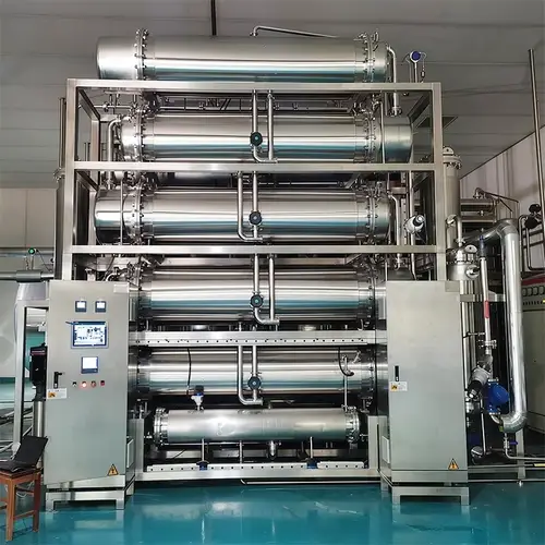 Destilador de vapor comprimido