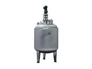 Tanque con agitador mecánico de SS316L